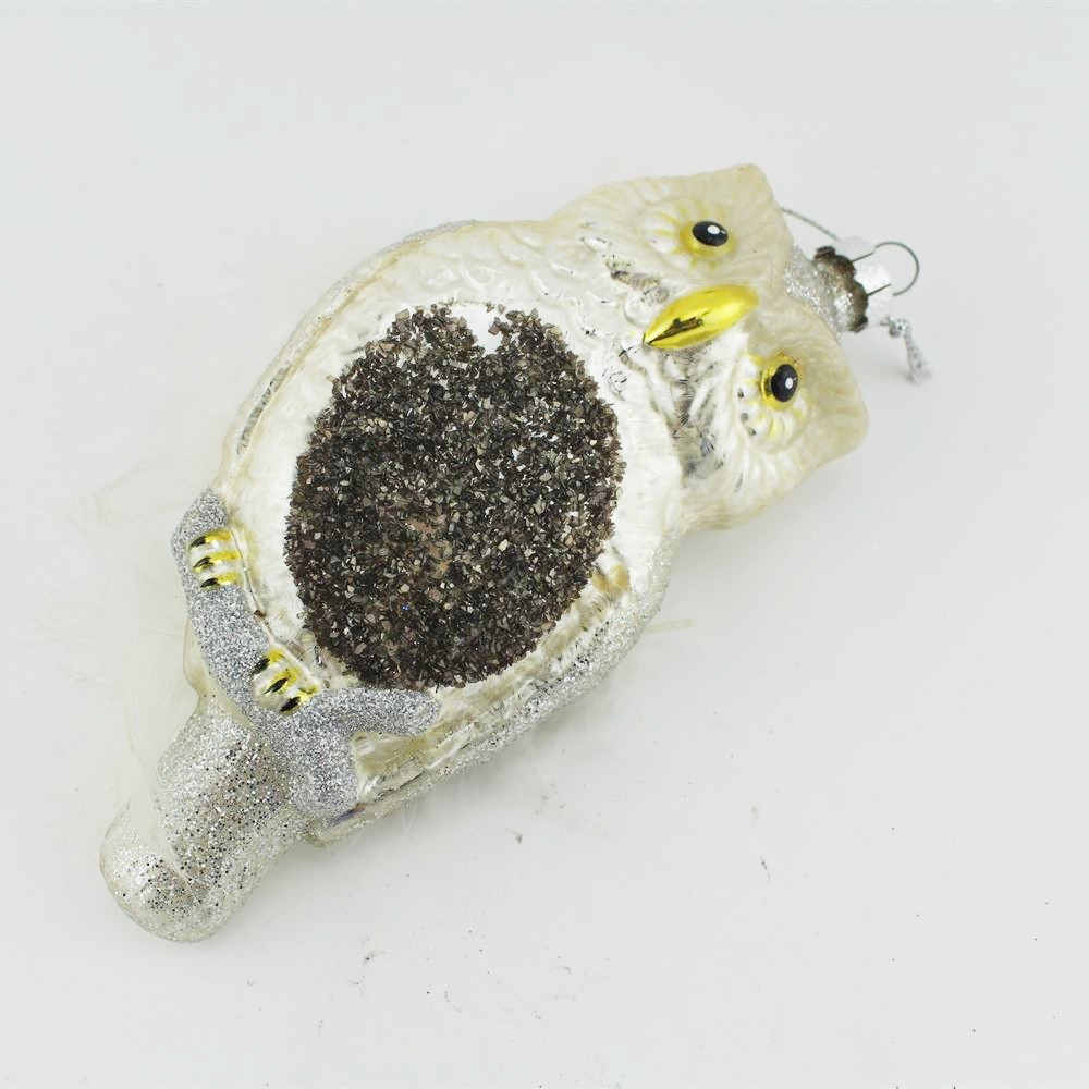 人工吹制玻璃圣誕吊飾 圣誕工藝品 