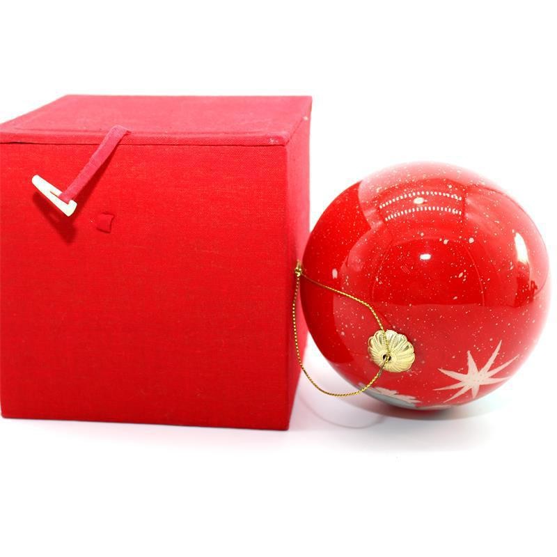 廠家供應圣誕球內畫玻璃圓球  節慶用品批發