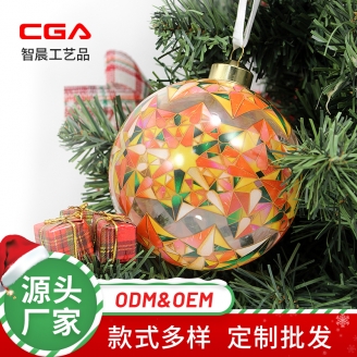 貼花紙滿版圣誕球