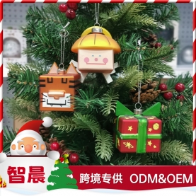 可愛造型玻璃公仔 