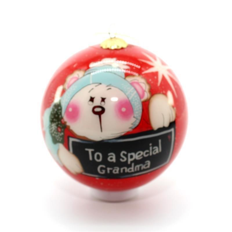 創意內畫工藝圣誕玻璃球 節慶用品批發